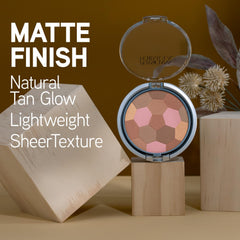 Physicians Formula bronceador compacto tono natural para piel uniforme.