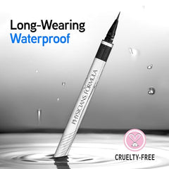 Delineador líquido Eye Booster a prueba de agua para uso diario.