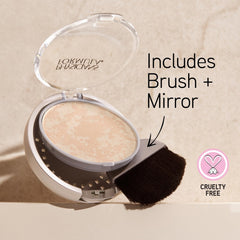 Cobertura ajustable con minerales para un acabado natural de Physicians Formula Mineral Wear.