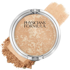 Polvo mineral de Physicians Formula Mineral Wear en envase compacto para uso diario seguro