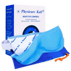 Physicure Kalt mascarilla ocular caliente con funda reutilizable para uso diario