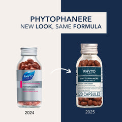 PHYTO Phytophanère full hair look demonstrates thicker appearance.
