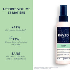 PHYTO Volume root lift application focusing on roots to boost volume