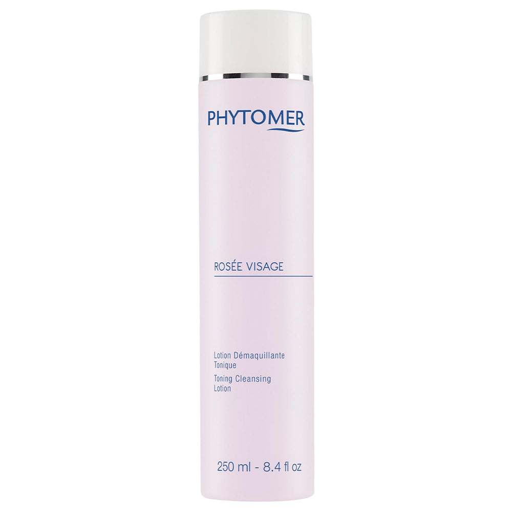 Phytomer Rosee Visage bottle for gentle makeup removal and cleansing.