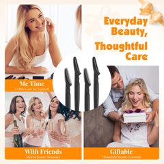 Phyyixs multi-use razors for face and body grooming.
