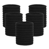 Pimoys elastic hair ties pack in black for versatile everyday wear