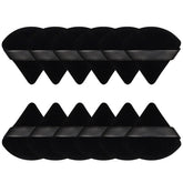 Pimoys triangle and circle powder puff set for precise foundation and setting