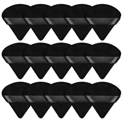 Pimoys triangle powder puff set main image in black velvet