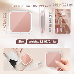 PIMPLEGO 30X magnifying mirror side angle for daily touch ups and precise detail