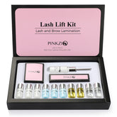 Equipo PINKZIO para levantamiento de pestañas: caja elegante para uso profesional o en casa