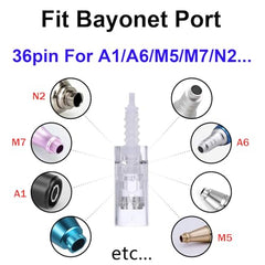 PIPM 10-piece 0.25mm replacement cartridges for the derma roller.