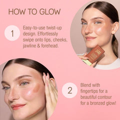 Aplicación en labios con Pixi brinda color ligero e hidratación
