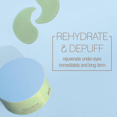Pixi DetoxifEYE hydrogel close-up patch ready for soothing application.