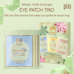 Pixi DetoxifEYE patch close-up for de-puff and hydration.