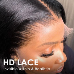 Pizazz Brazilian body wave hair close up highlighting virgin hair quality
