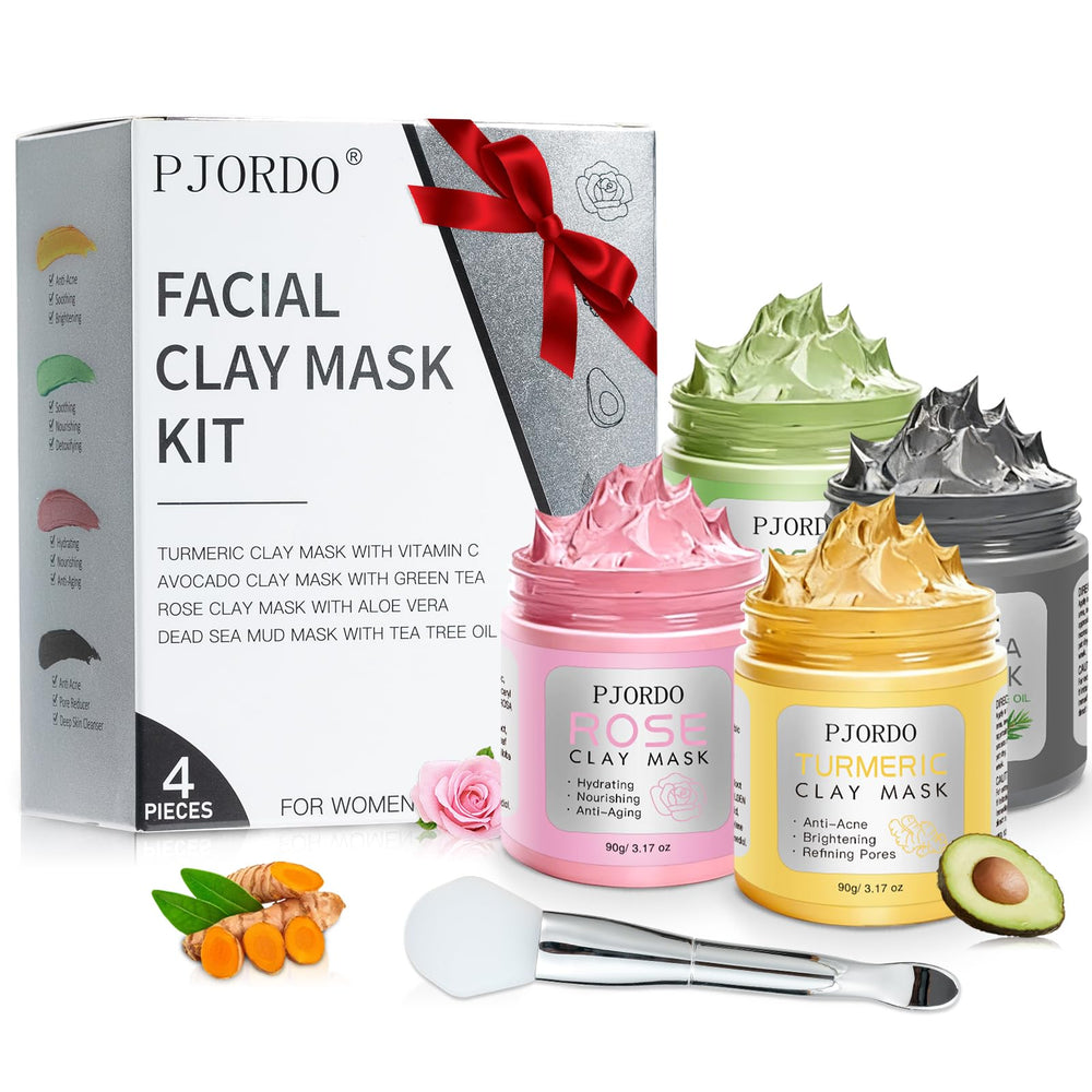 Pjordo mascarilla curcuma vitamina C, textura suave para brillo natural