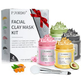 Pjordo mascarilla curcuma vitamina C, textura suave para brillo natural