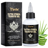 Pjordo tattoo stencil gel packaging, safe and organized for studios
