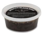 Plant Guru African Black Soap Paste jar label highlighting traditional Ghanaian formulation