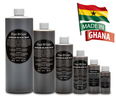 Plant Guru Jabón Negro Africano con cacao y karité para exfoliación suave.