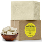 Plant Guru Raw African Shea Butter 5 lb block for bulk skin and hair care.