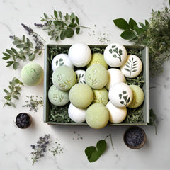 Plantful gift-set packaging enhances the presentation for spa-worthy gifting.