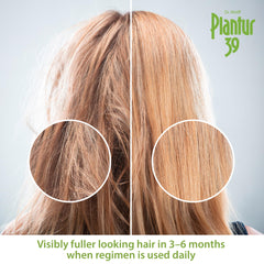 Plantur 39 conditioner hair-coat close-up hints at smoother, more manageable strands