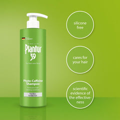 Plantur 39 phyto-caffeine complex ingredients close-up showing actives