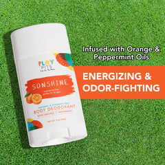 Textura cremosa de Sonshine facilita la aplicación en piel sensible.