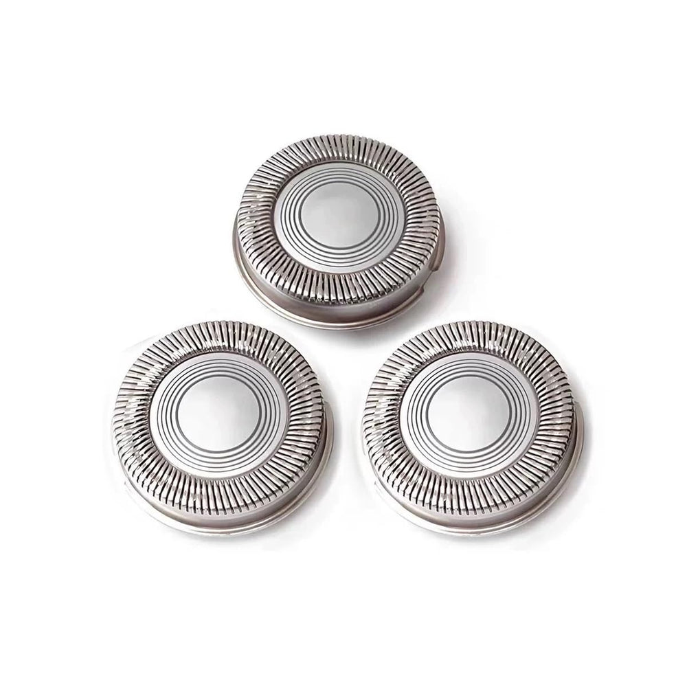 PlayFish SH30 replacement heads close-up for precise shave and easy replacement.