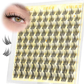 Pleell natural lash clusters 10mm add subtle length for daily wear.