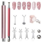 Plman double-head cat eye nail magnet for bold, precise effects.
