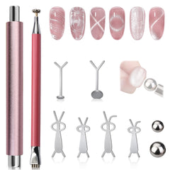 Plman double-head cat eye nail magnet for bold, precise effects.
