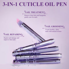 Plman Nail oil pen with jojoba, meadowfoam, and sunflower oils nourishes nails.