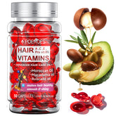 POEROES cápsulas para cabello 50, nutrición duradera para cada hebra.