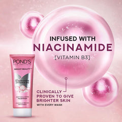 Textura gel suave de Pond's Belleza Blanca que se extiende fácilmente.