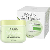 POND'S Fresh Hydration Gel bottle delivering cooling hydration and glow