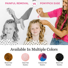 Pony Pick three-picks kit is ideal for kids' hairstyles.