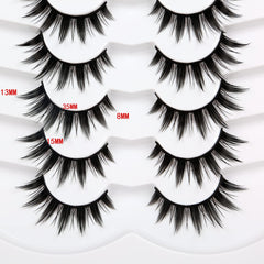 Pooplunch 8D silk lashes handcrafted for ultra-soft feel and natural flutter.