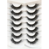 Pooplunch 8D silk lashes with weightless feel for natural enhancement.