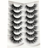 Pooplunch 8D silky lash with cat-eye shape for dramatic eyes and easy application.