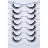 Pooplunch cat-eye 8D silk lashes pack for natural uplift and gentle flutter.