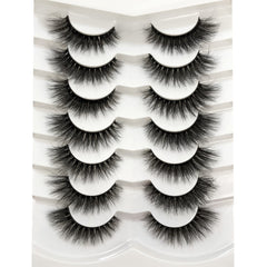 Pooplunch cat eye 8D silk lashes for a defined wing and brighter eyes.