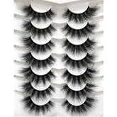 Pooplunch cat-eye 8D silk lashes with defined outer wing for drama