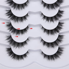 Pooplunch cat-eye clusters frame eyes with a subtle winged finish.