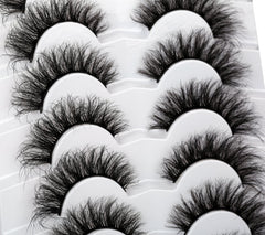 Pooplunch criss-cross faux mink fibers add multi-layered fullness.