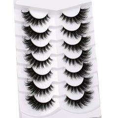 Pooplunch winged cat-eye lashes extending outer corners for definition