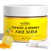 POP MODERN.C exfoliante de Vitamina C y Cúrcuma, foco botella, exfoliación suave para poros.