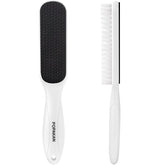 Popakan pedicure brush and nano glass file for smooth feet at home