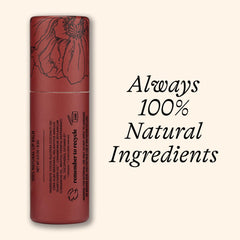 Poppy y Pout hidratación prolongada para labios sensibles, con protección ambiental.